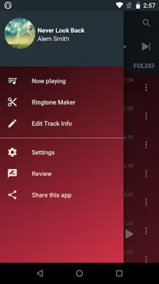 Music Player android App screenshot 1