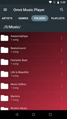 Music Player android App screenshot 4