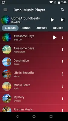 Music Player android App screenshot 7